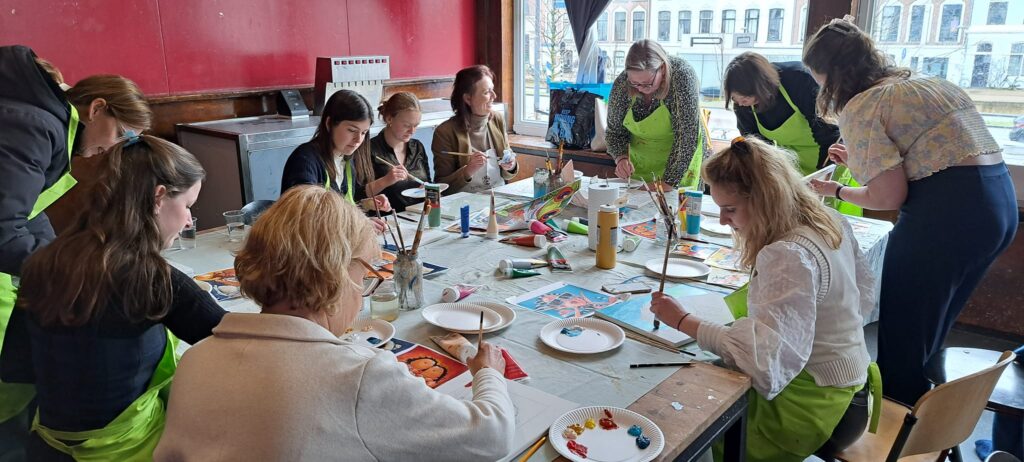 Workshop creatief schilderen met het Delftsch Studenten Corps (DSC)